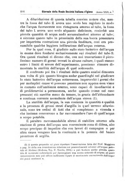 Giornale della Società italiana d'igiene