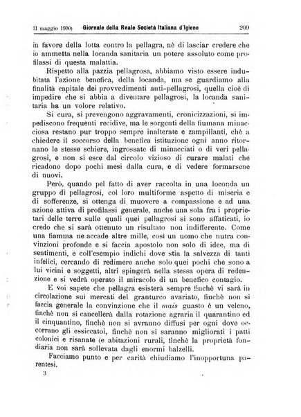 Giornale della Società italiana d'igiene