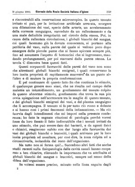 Giornale della Società italiana d'igiene