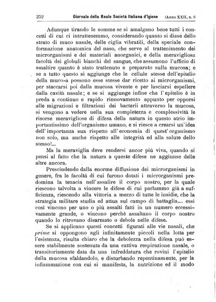 Giornale della Società italiana d'igiene