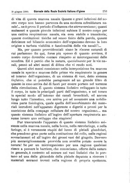 Giornale della Società italiana d'igiene