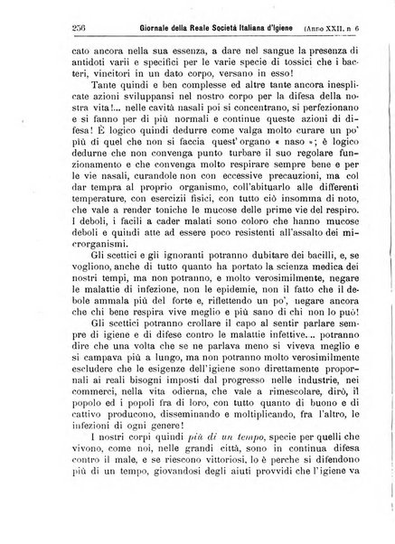 Giornale della Società italiana d'igiene