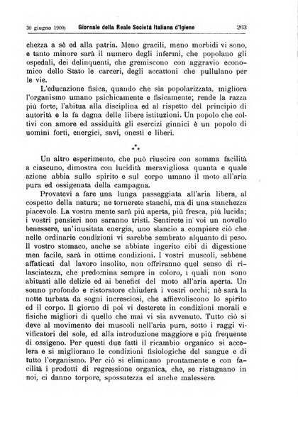 Giornale della Società italiana d'igiene