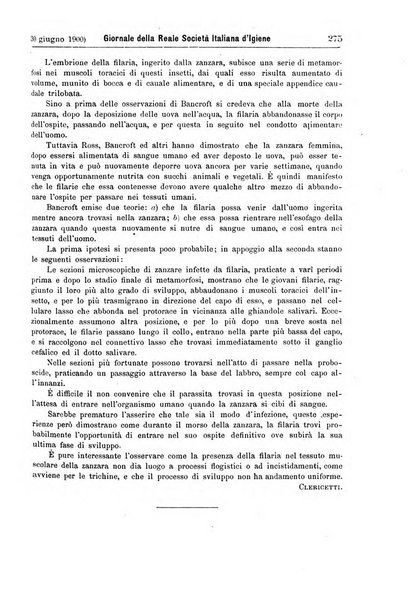 Giornale della Società italiana d'igiene