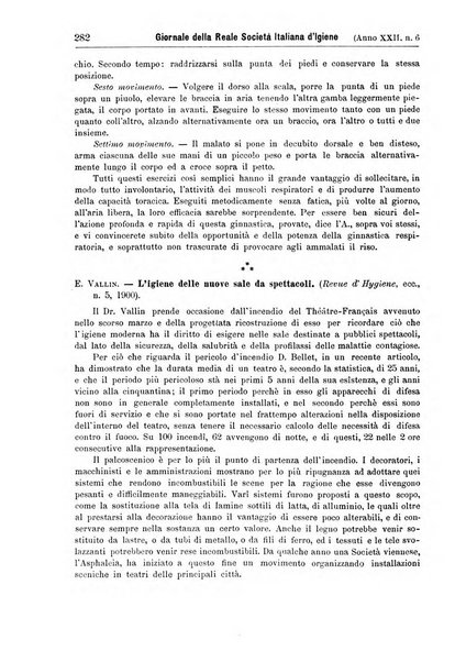 Giornale della Società italiana d'igiene