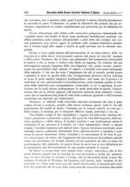 Giornale della Società italiana d'igiene