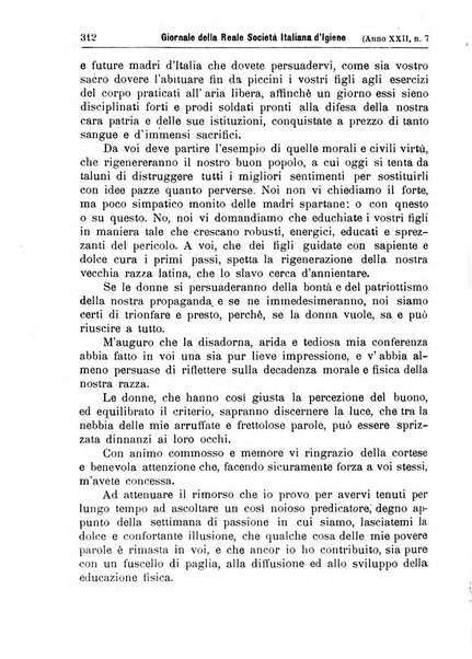 Giornale della Società italiana d'igiene