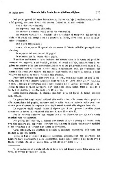 Giornale della Società italiana d'igiene