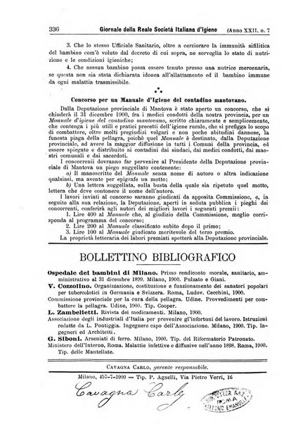 Giornale della Società italiana d'igiene