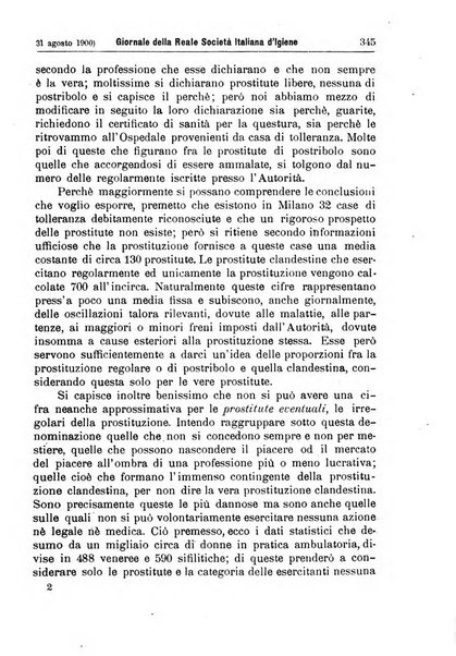 Giornale della Società italiana d'igiene