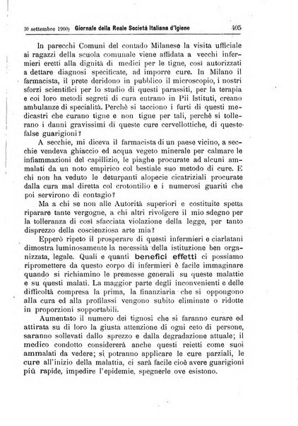 Giornale della Società italiana d'igiene