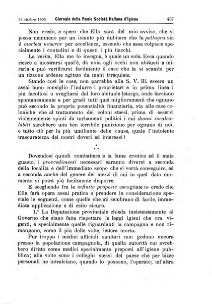 Giornale della Società italiana d'igiene