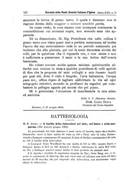 Giornale della Società italiana d'igiene