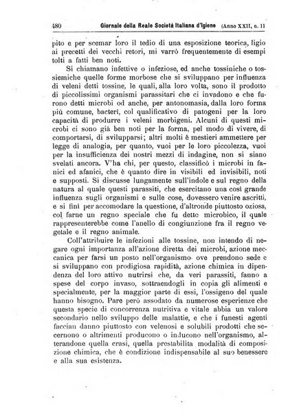 Giornale della Società italiana d'igiene