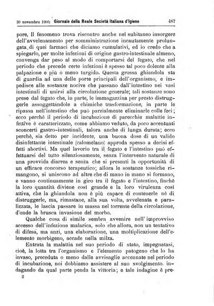 Giornale della Società italiana d'igiene