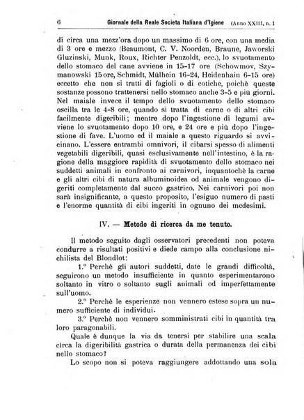 Giornale della Società italiana d'igiene