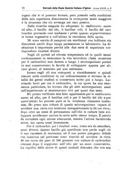 Giornale della Società italiana d'igiene