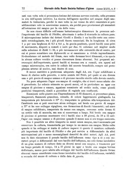 Giornale della Società italiana d'igiene