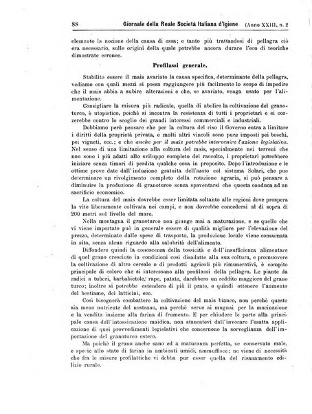 Giornale della Società italiana d'igiene