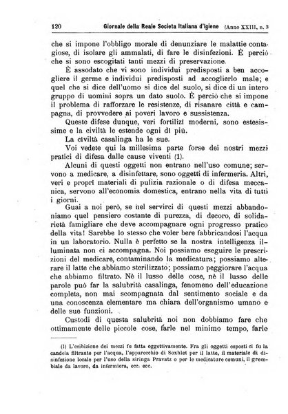 Giornale della Società italiana d'igiene