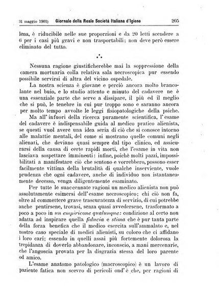 Giornale della Società italiana d'igiene