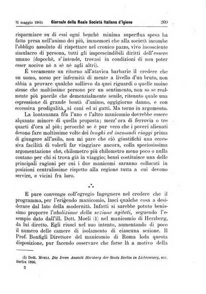 Giornale della Società italiana d'igiene