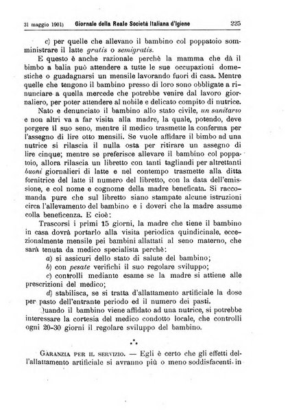 Giornale della Società italiana d'igiene