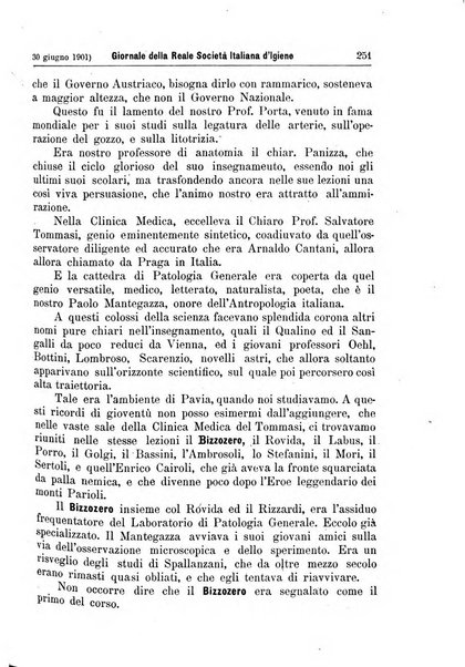 Giornale della Società italiana d'igiene