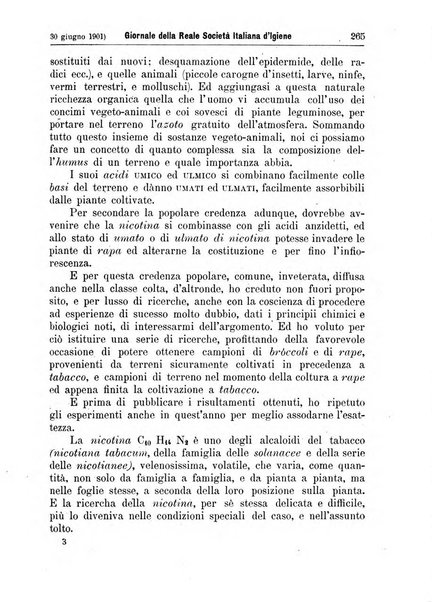 Giornale della Società italiana d'igiene