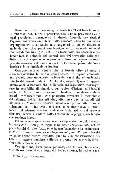 Giornale della Società italiana d'igiene