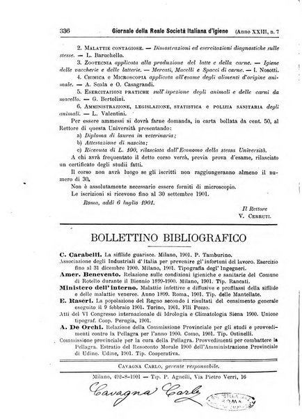 Giornale della Società italiana d'igiene