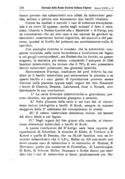 Giornale della Società italiana d'igiene