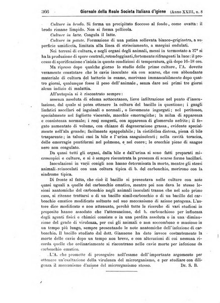 Giornale della Società italiana d'igiene