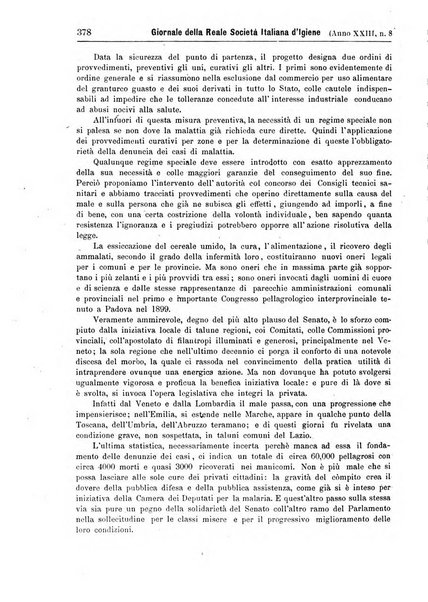 Giornale della Società italiana d'igiene