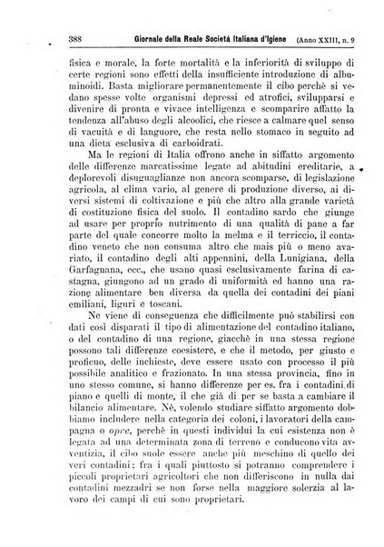 Giornale della Società italiana d'igiene