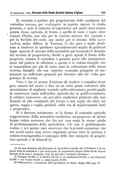 Giornale della Società italiana d'igiene