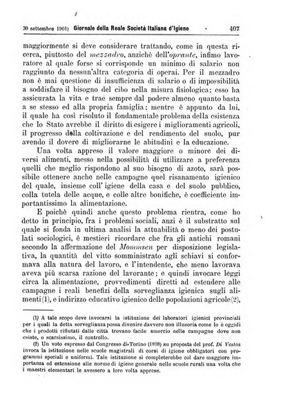 Giornale della Società italiana d'igiene