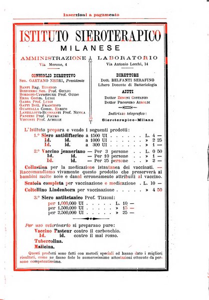 Giornale della Società italiana d'igiene