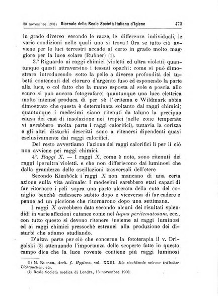 Giornale della Società italiana d'igiene