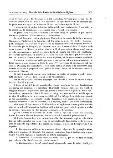 Giornale della Società italiana d'igiene