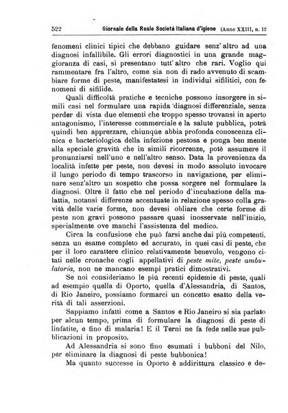 Giornale della Società italiana d'igiene