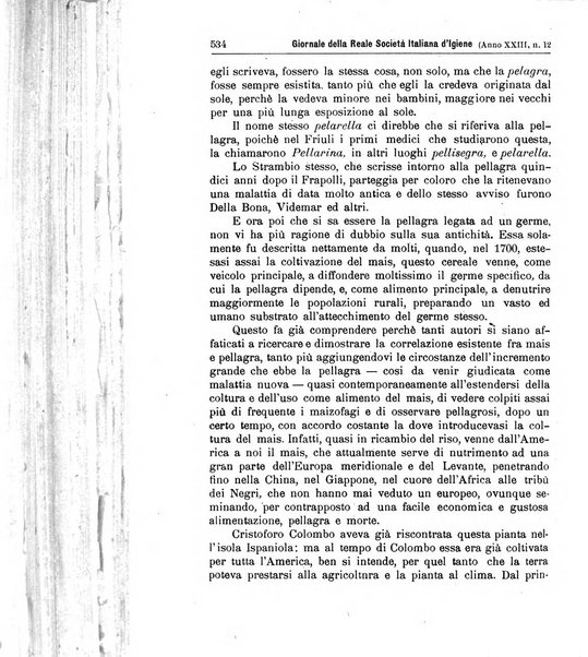 Giornale della Società italiana d'igiene