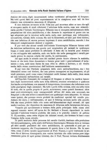 Giornale della Società italiana d'igiene