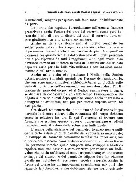 Giornale della Società italiana d'igiene