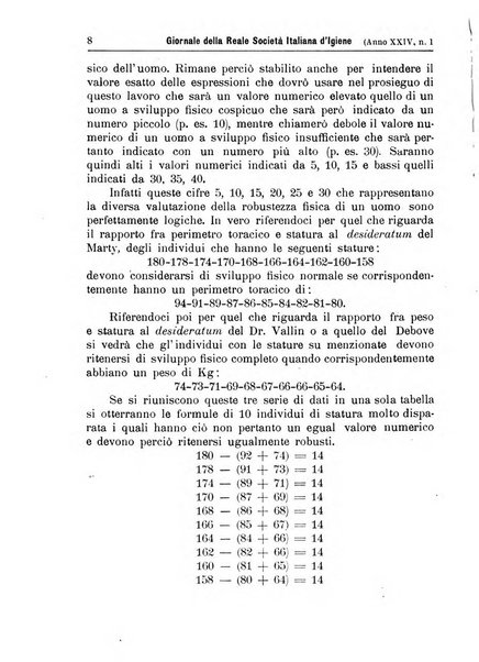 Giornale della Società italiana d'igiene