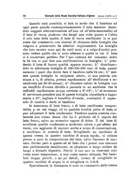 Giornale della Società italiana d'igiene