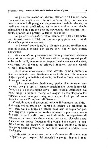 Giornale della Società italiana d'igiene