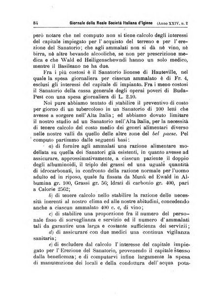 Giornale della Società italiana d'igiene