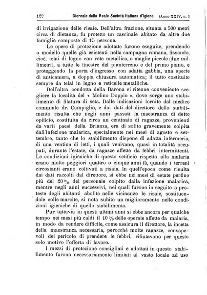 Giornale della Società italiana d'igiene