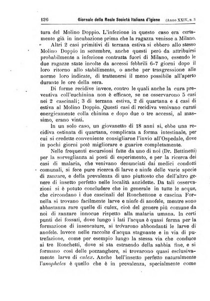 Giornale della Società italiana d'igiene